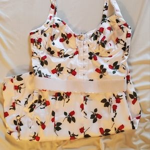 For love and lemons X Victoria's Secret bustier dress